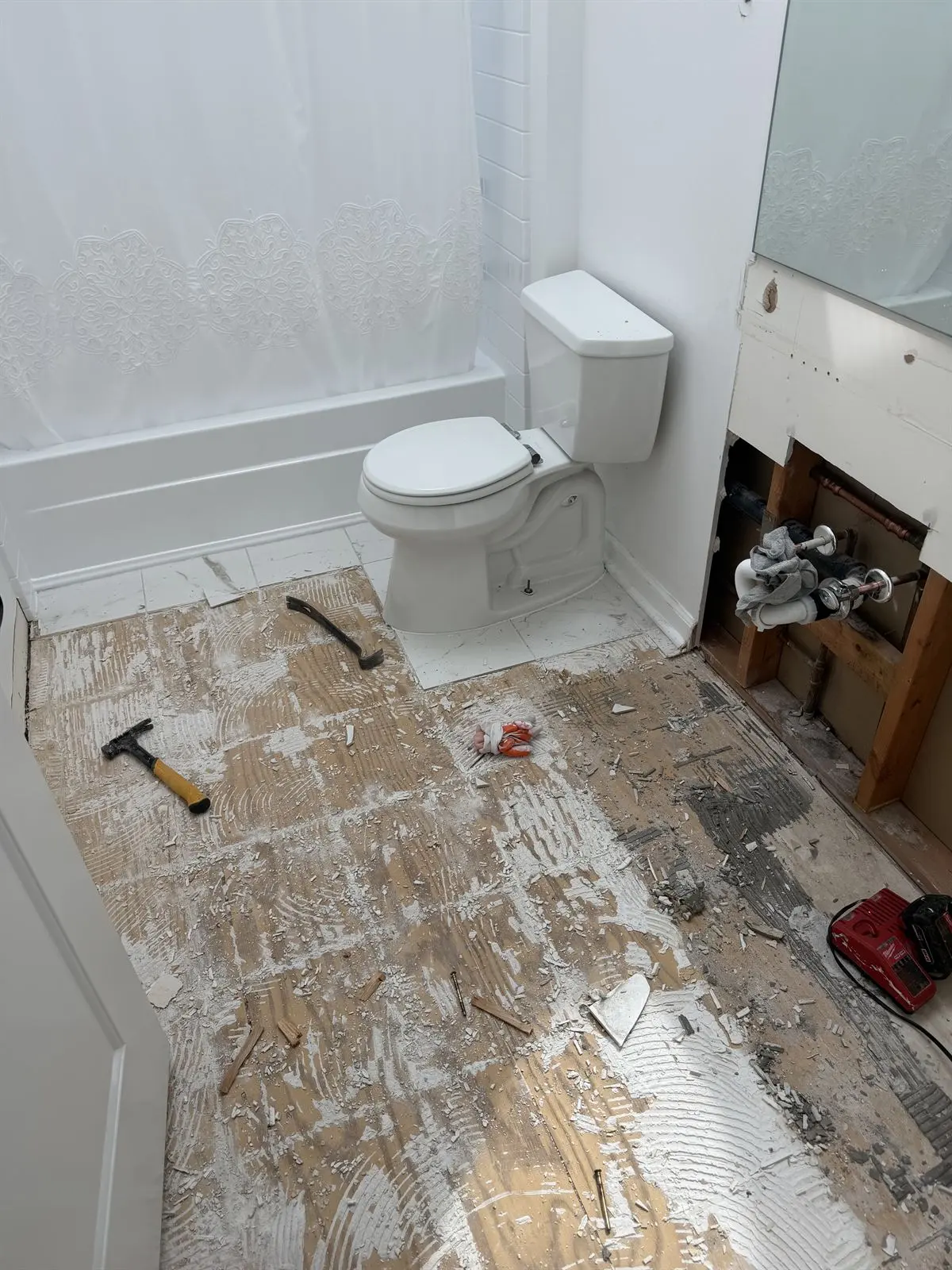 Floor demo in Freehold NJ