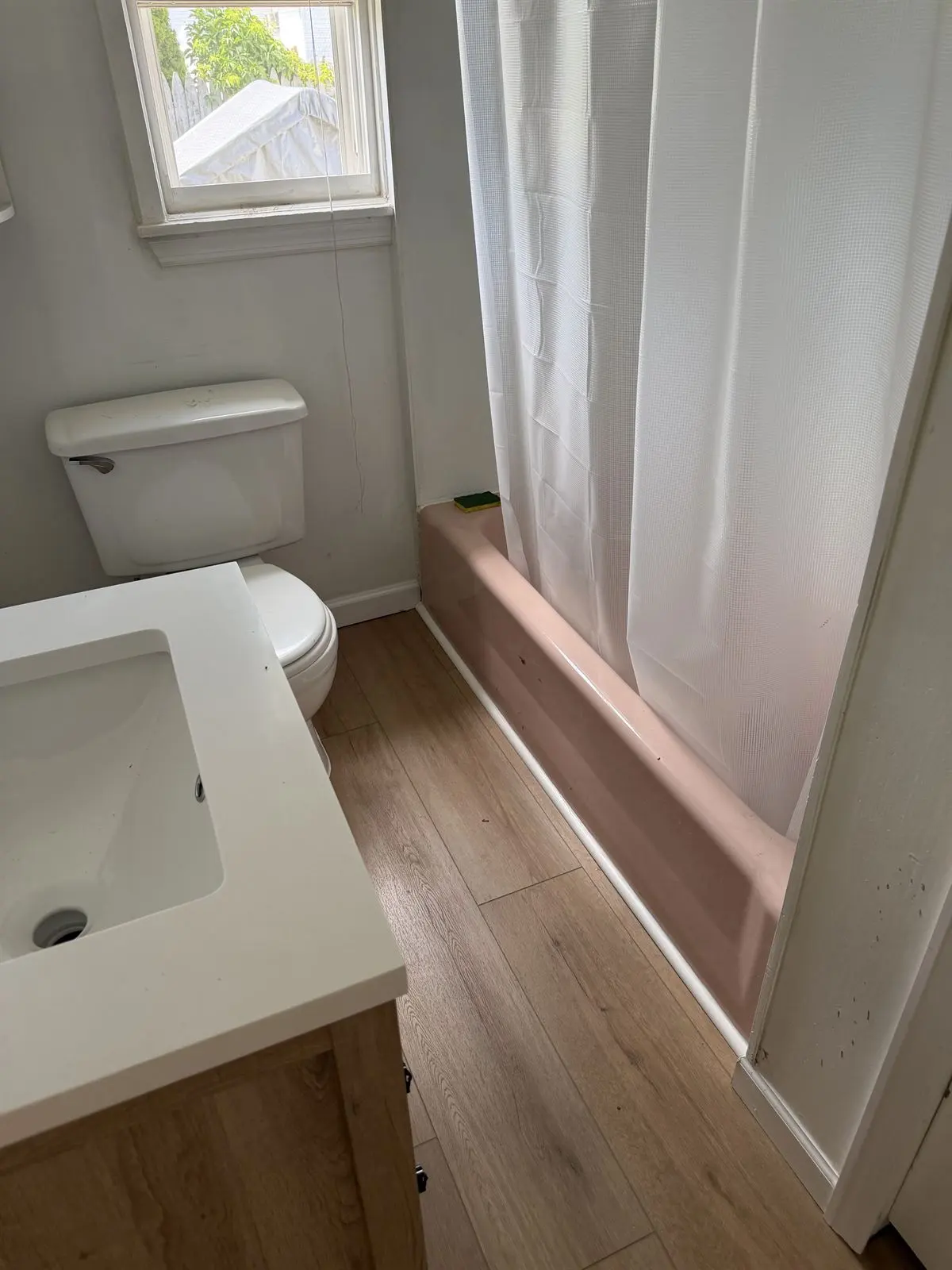 Shoe molding installation in Monmouth County NJ