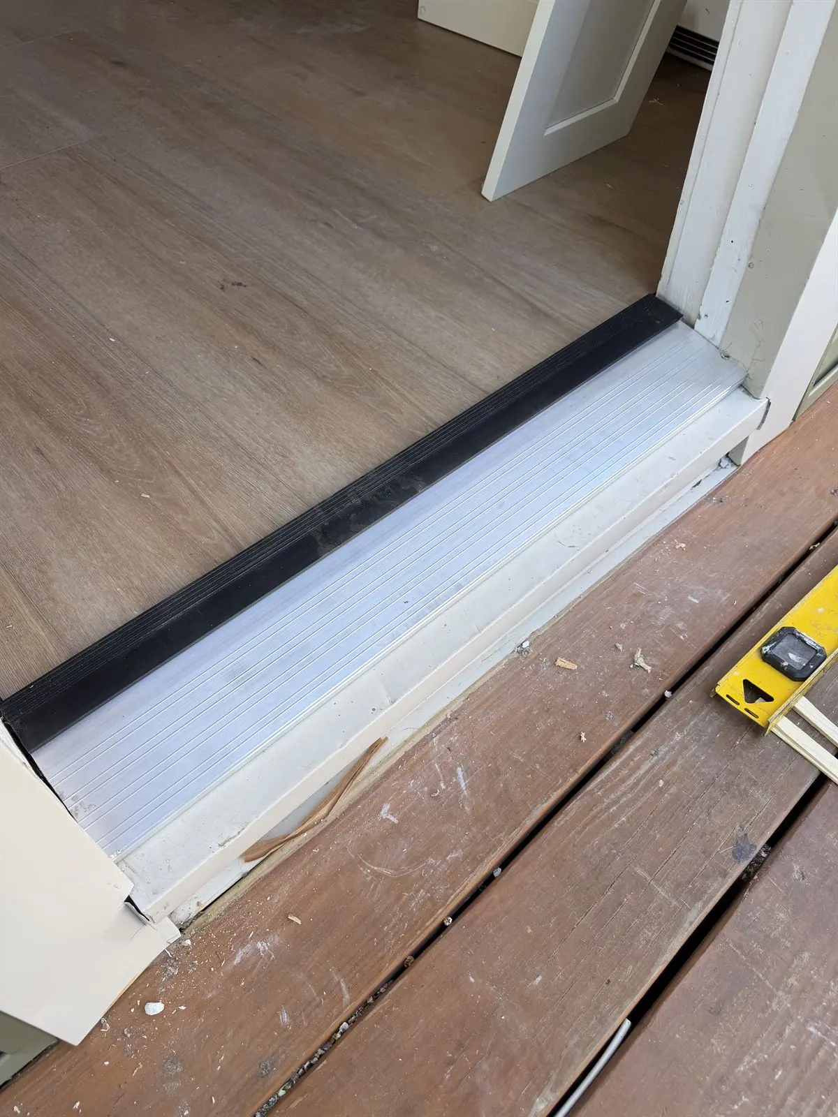 New door saddle in Monmouth County NJ