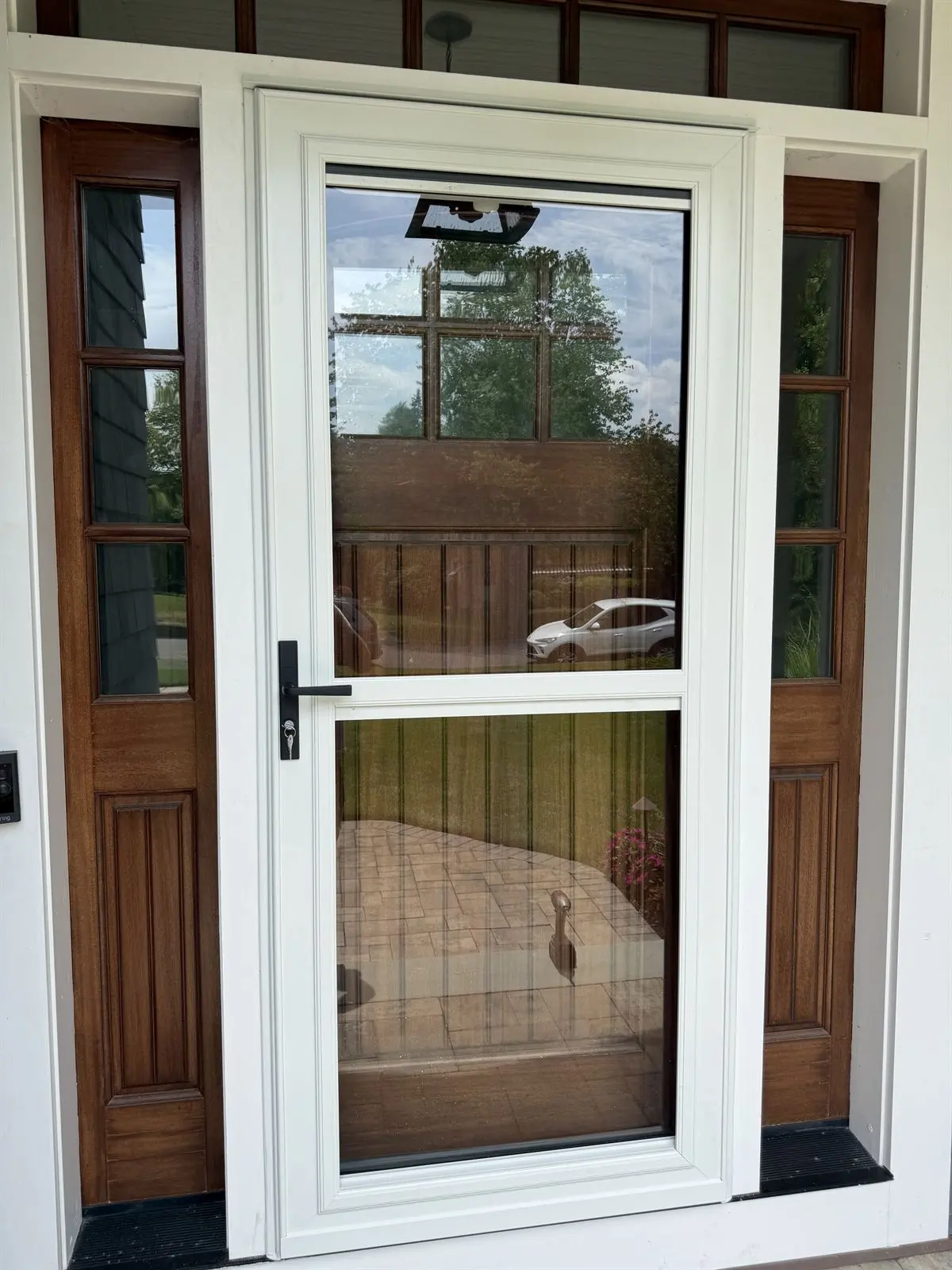 Storm door installation in Monmouth County NJ
