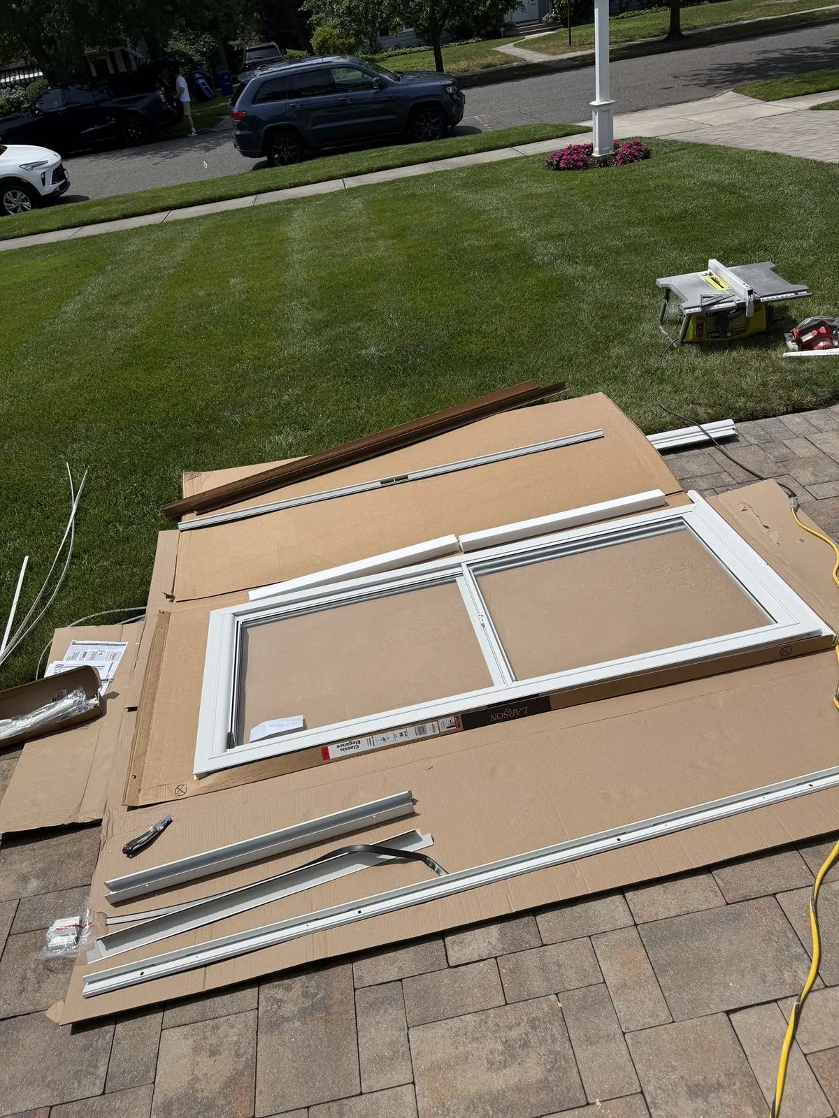Storm door installation in Monmouth County NJ