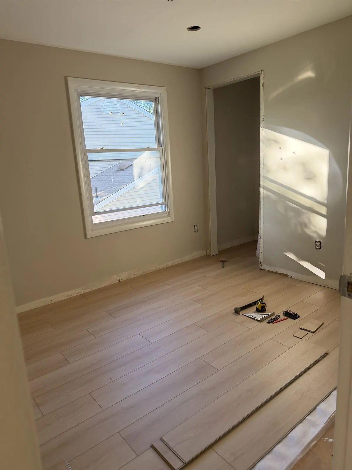 Vinyl plank flooring installation in Monmouth County NJ