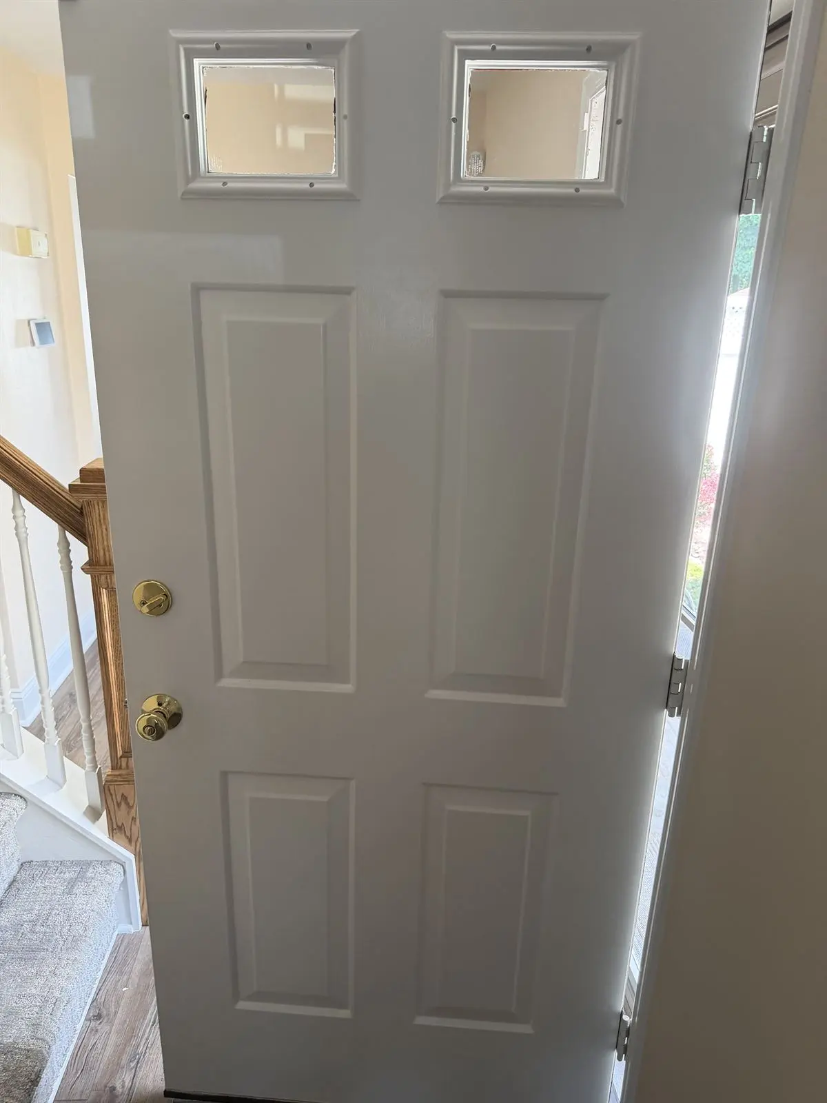 Interior door before painting in Monmouth County NJ