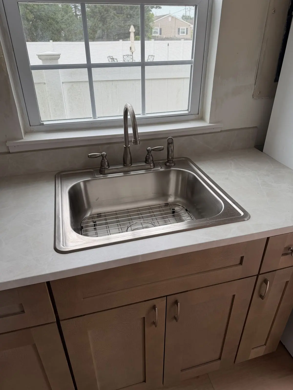 Kitchen sink and faucet installation in Monmouth County NJ