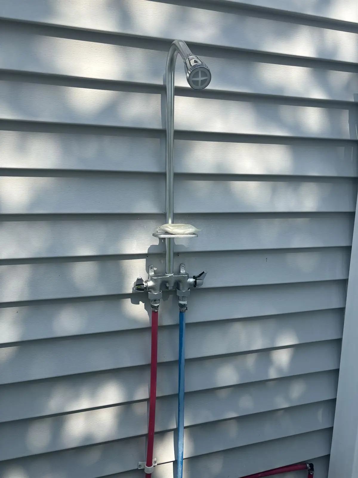 Outdoor shower in Monmouth County NJ