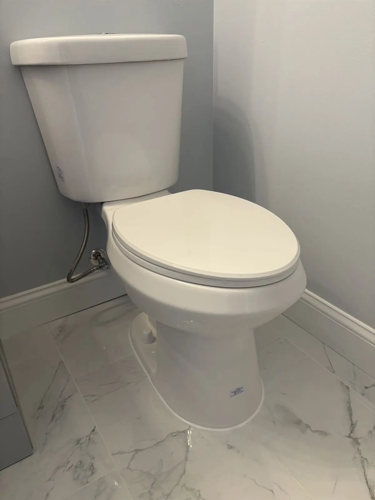 Toilet marble floor in Monmouth County NJ