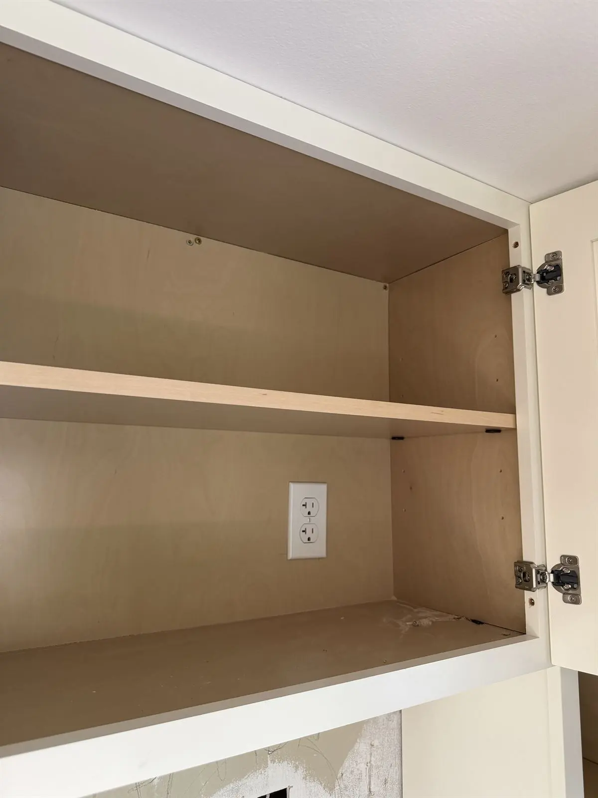 Upper cabinet and microwave installation in Monmouth County NJ