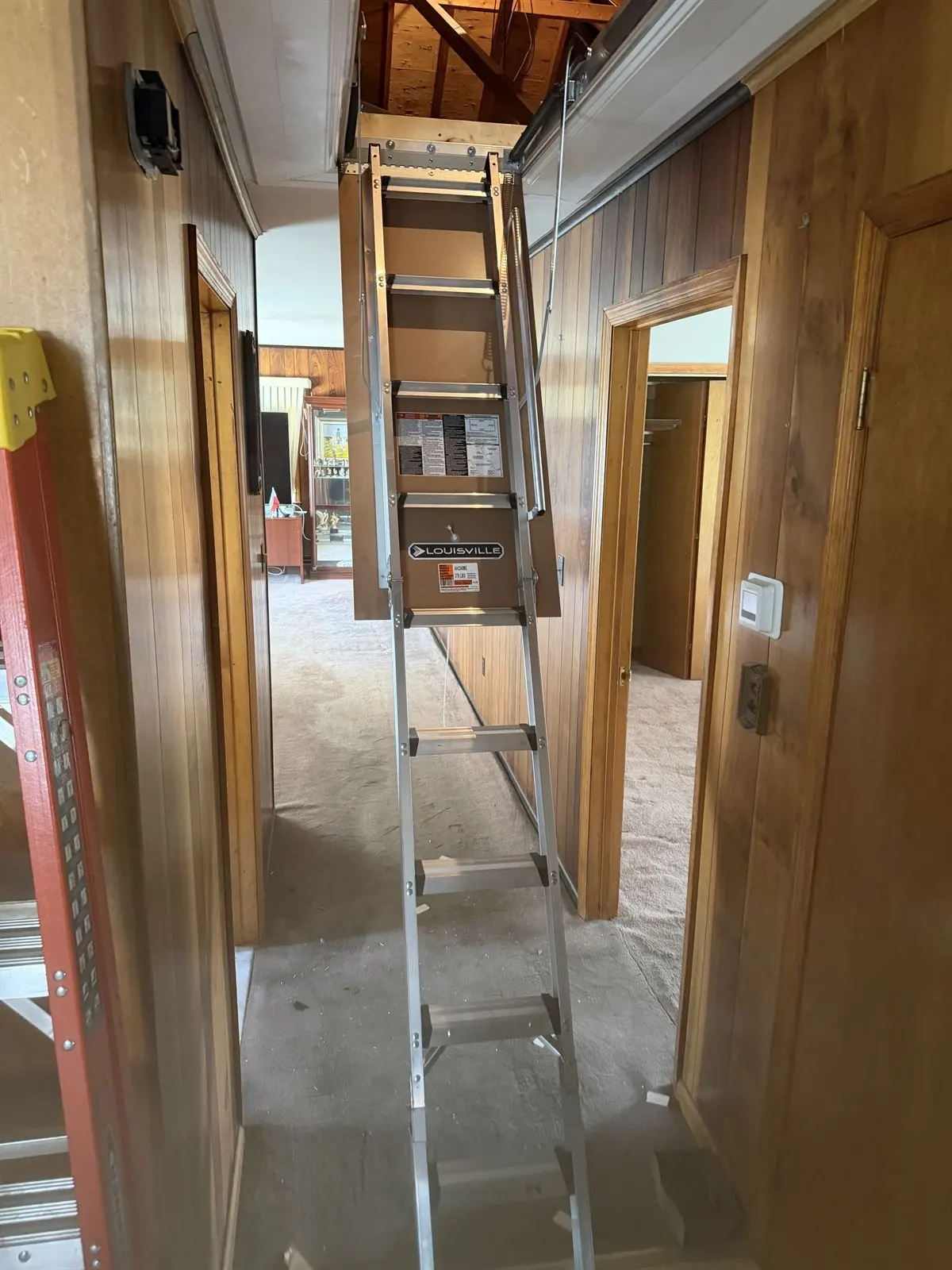 Attic stair trim in Monmouth County NJ